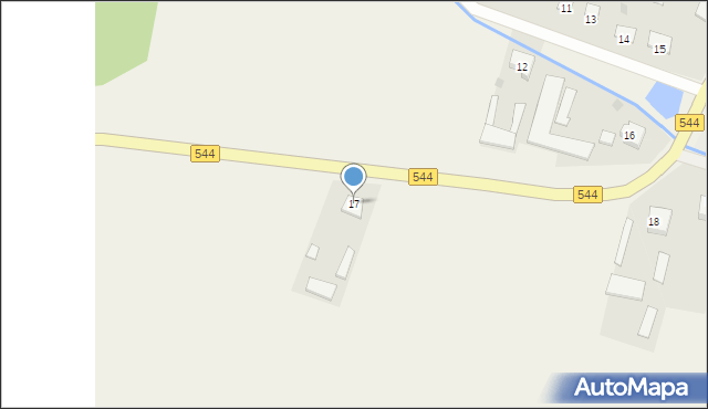 Ruzieck, Ruzieck, 17, mapa Ruzieck