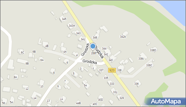 Rybnik, Rudzka, 339, mapa Rybnika