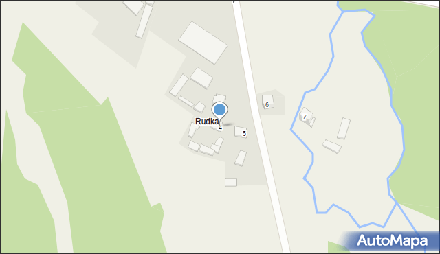 Rzewuszyce, Rudka, 4, mapa Rzewuszyce