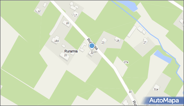 Samsonów, Rurarnia, 22, mapa Samsonów