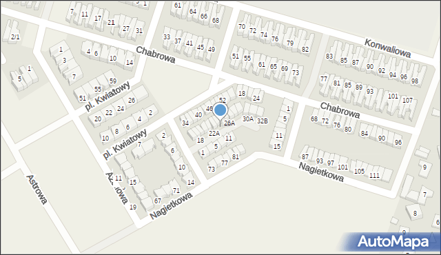 Tulce, Rumiankowa, 24A, mapa Tulce