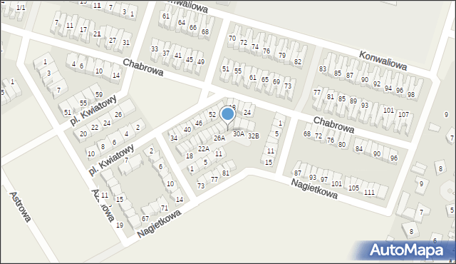 Tulce, Rumiankowa, 28B, mapa Tulce