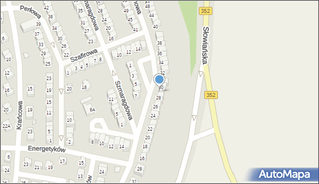 Zgorzelec, Rubinowa, 29, mapa Zgorzelec