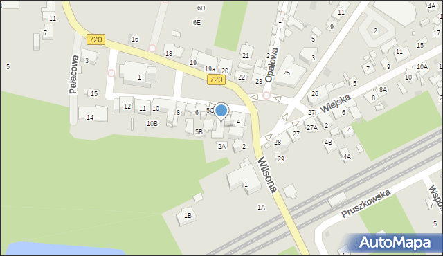 Brwinów, Rynek, 5A, mapa Brwinów