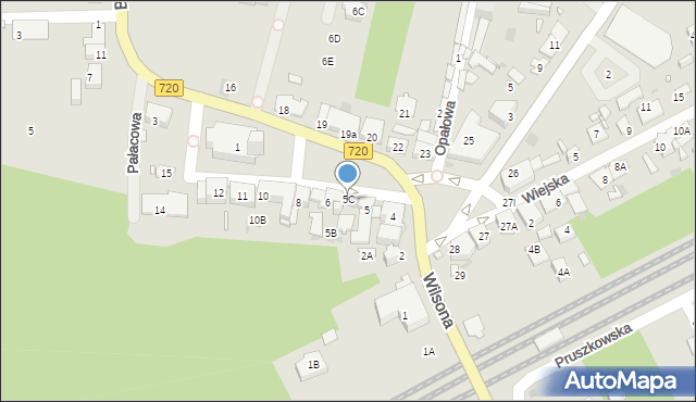 Brwinów, Rynek, 5C, mapa Brwinów