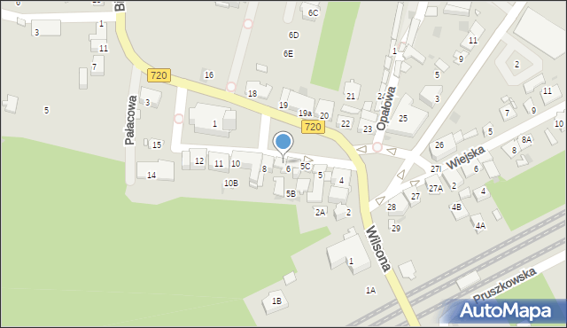 Brwinów, Rynek, 7, mapa Brwinów