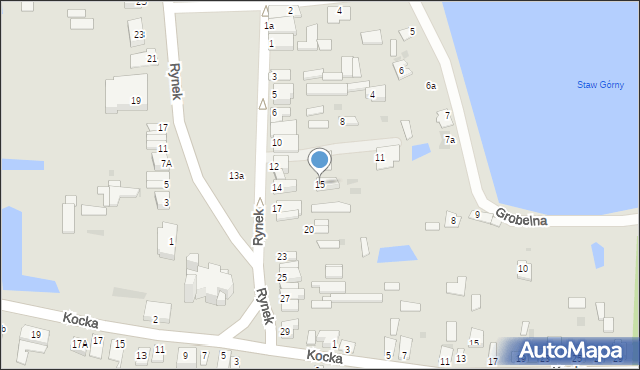 Czemierniki, Rynek, 15, mapa Czemierniki