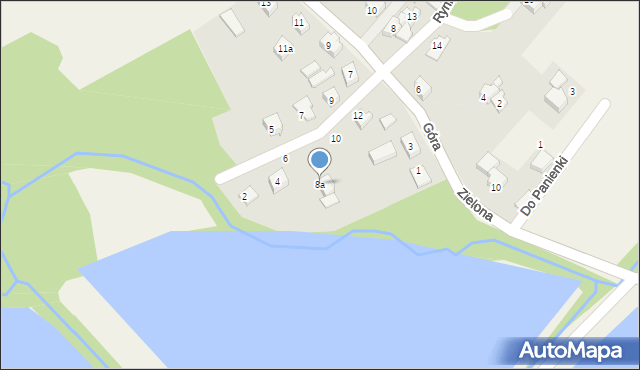 Dankowice, Rynkowa, 8a, mapa Dankowice