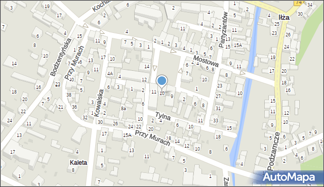 Iłża, Rynek, 10, mapa Iłża