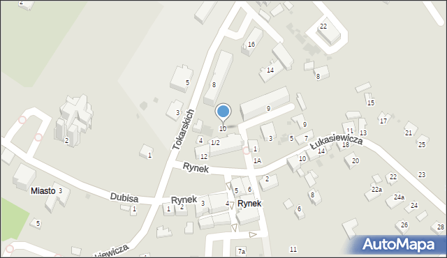 Jedlicze, Rynek, 10, mapa Jedlicze