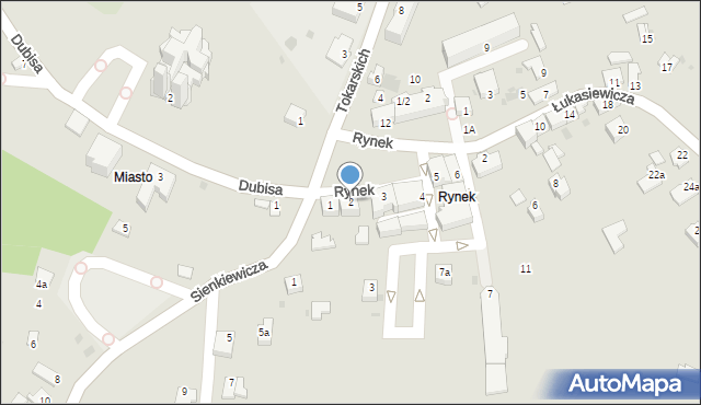 Jedlicze, Rynek, 2, mapa Jedlicze