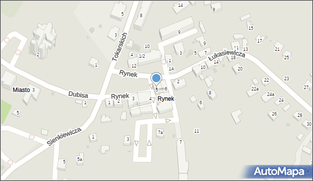 Jedlicze, Rynek, 5, mapa Jedlicze