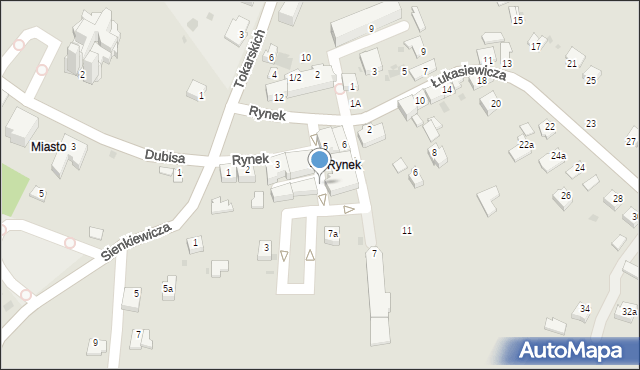 Jedlicze, Rynek, 6b, mapa Jedlicze
