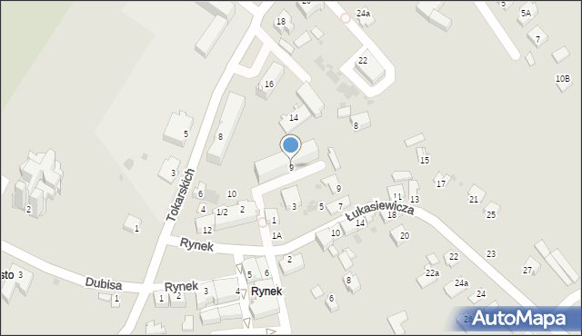 Jedlicze, Rynek, 9, mapa Jedlicze