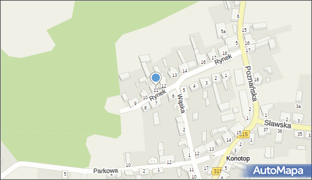 Konotop, Rynek, 11, mapa Konotop