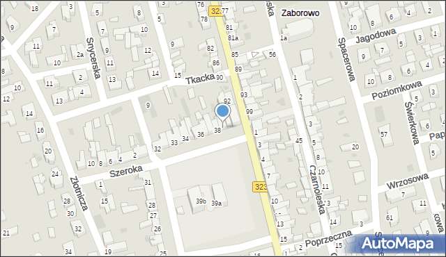 Leszno, Rynek Zaborowski, 39, mapa Leszno