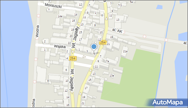 Mogilno, Rynek, 5, mapa Mogilno