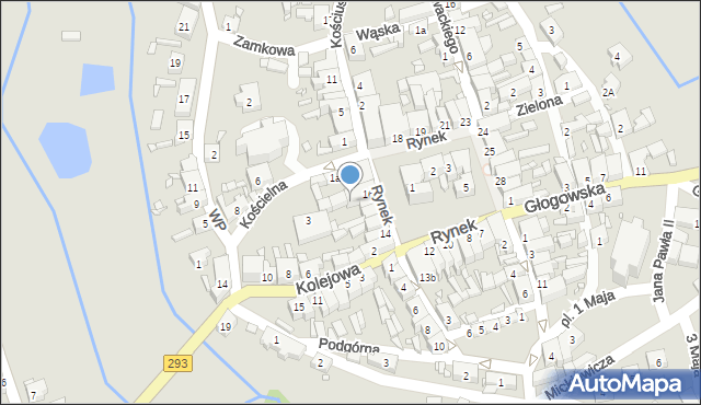 Nowe Miasteczko, Rynek, 16a, mapa Nowe Miasteczko