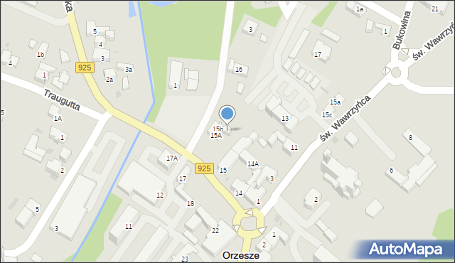 Orzesze, Rynek, 15, mapa Orzesze