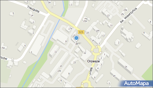 Orzesze, Rynek, 18, mapa Orzesze