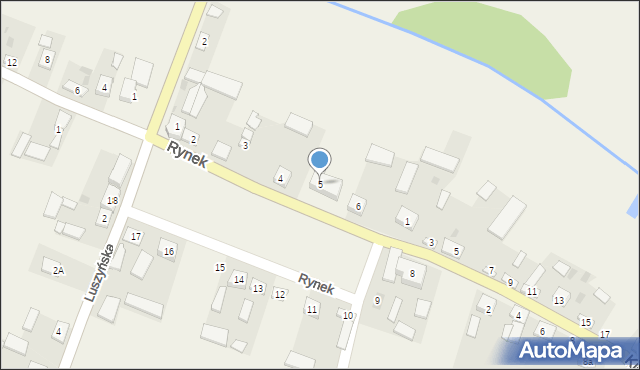 Osmolin, Rynek, 5, mapa Osmolin