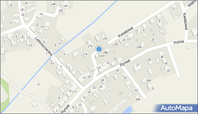 Pilchowice, Rynek, 19a, mapa Pilchowice