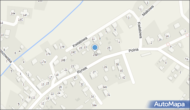 Pilchowice, Rynek, 23a, mapa Pilchowice