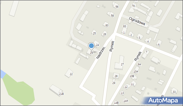 Poniatowo, Rynek, 23, mapa Poniatowo