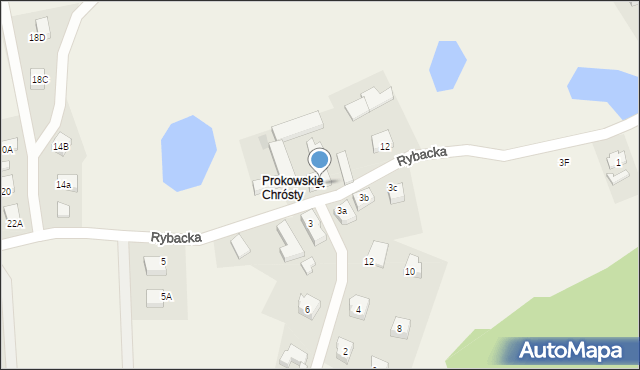 Prokowo, Rybacka, 14, mapa Prokowo