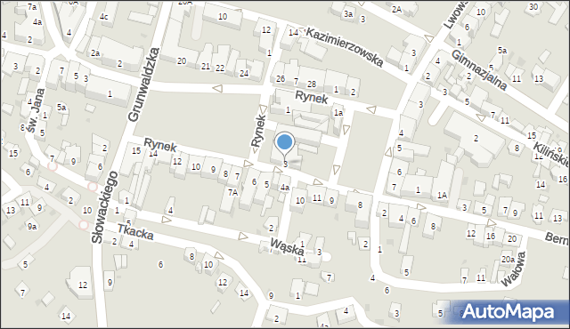 Przeworsk, Rynek, 3, mapa Przeworsk