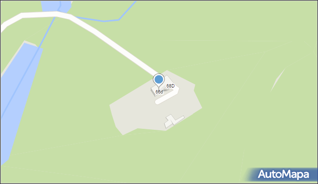 Radlin, Rybnicka, 66d, mapa Radlin