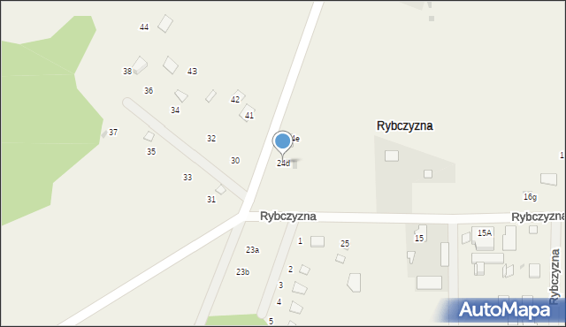 Rybczyzna, Rybczyzna, 24d, mapa Rybczyzna