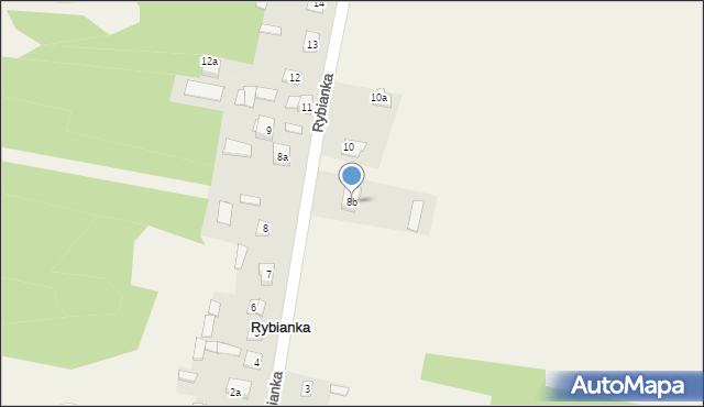 Rybianka, Rybianka, 8b, mapa Rybianka