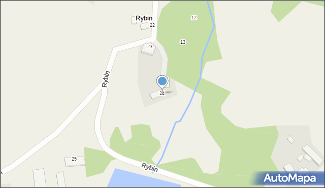 Rybin, Rybin, 24, mapa Rybin