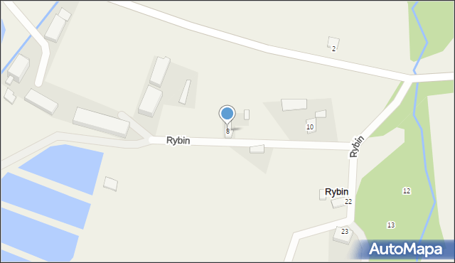 Rybin, Rybin, 8, mapa Rybin