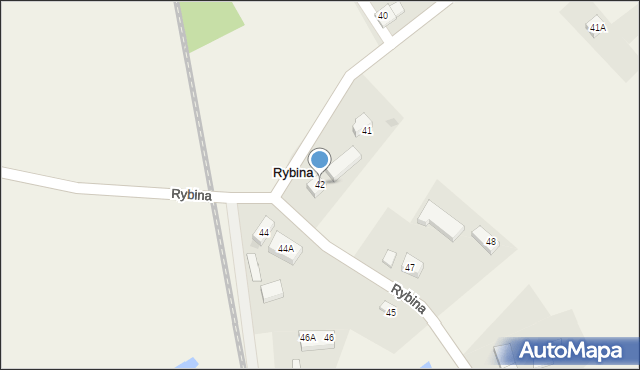 Rybina, Rybina, 42, mapa Rybina