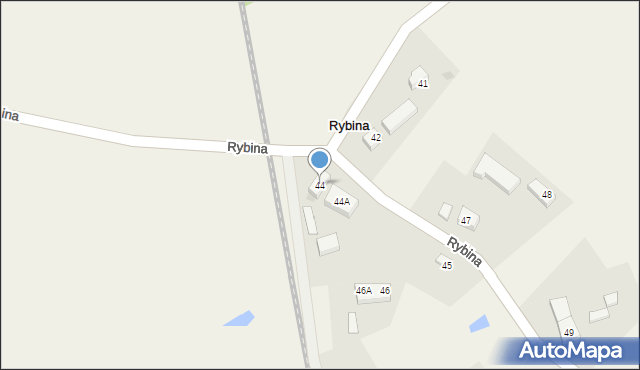 Rybina, Rybina, 44, mapa Rybina