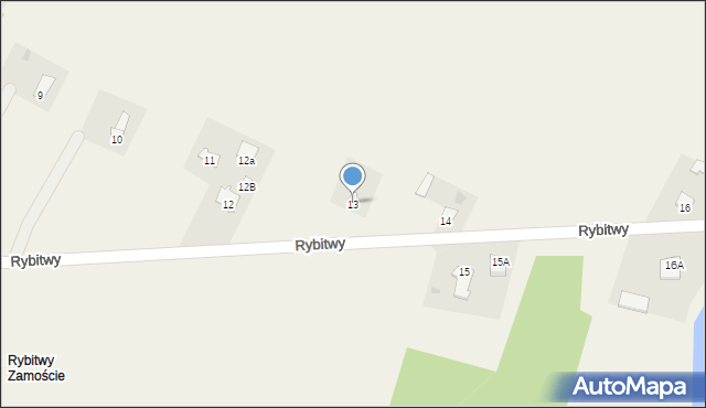 Rybitwy, Rybitwy, 13, mapa Rybitwy