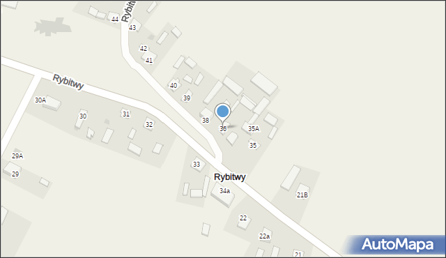 Rybitwy, Rybitwy, 36, mapa Rybitwy