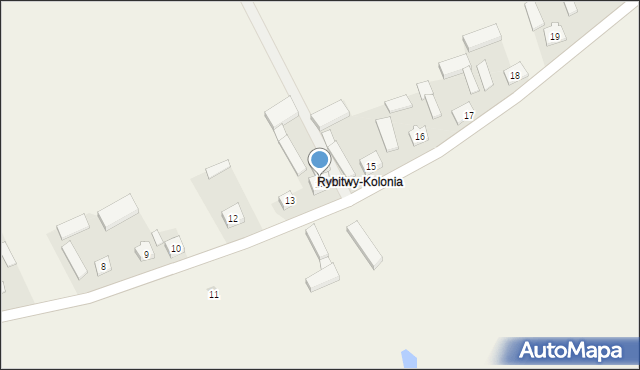 Rybitwy, Rybitwy, 14, mapa Rybitwy