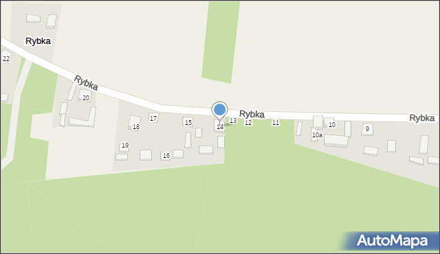 Rybka, Rybka, 14, mapa Rybka