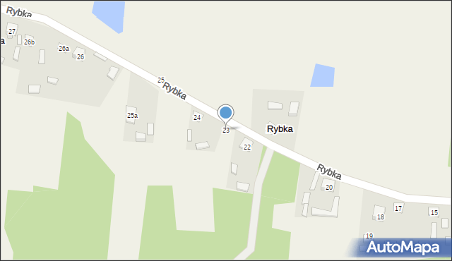 Rybka, Rybka, 23, mapa Rybka