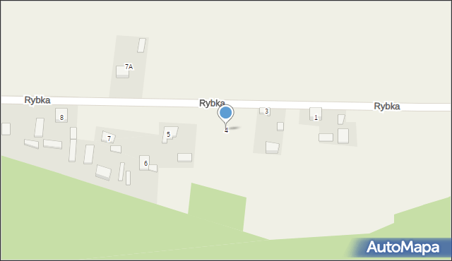 Rybka, Rybka, 4, mapa Rybka