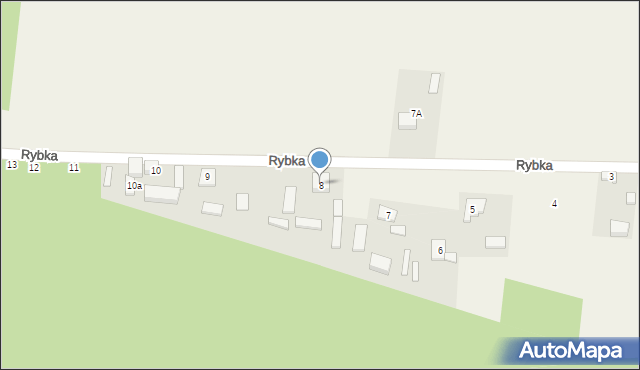 Rybka, Rybka, 8, mapa Rybka