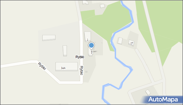 Rybki, Rybki, 2, mapa Rybki