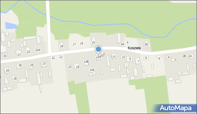 Rybnica, Rybnica, 12A, mapa Rybnica