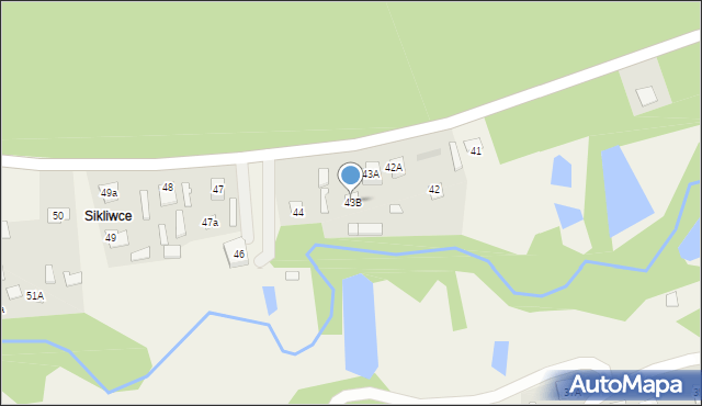 Rybnica, Rybnica, 43B, mapa Rybnica