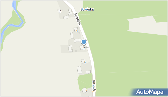 Rybnica, Rybnica, 7, mapa Rybnica