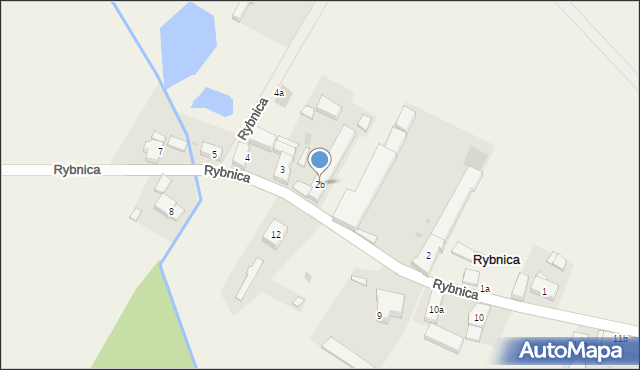 Rybnica, Rybnica, 2b, mapa Rybnica