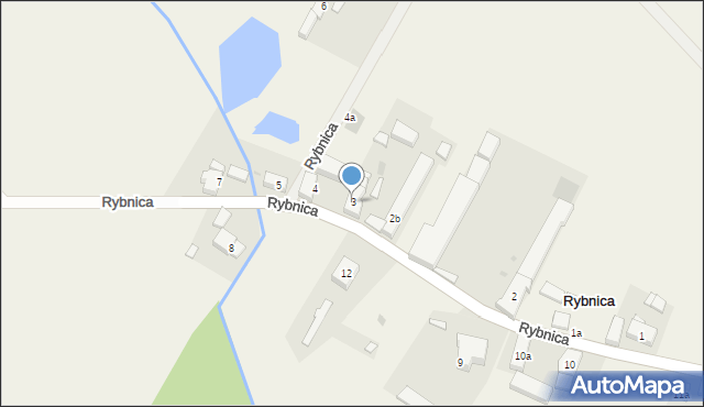 Rybnica, Rybnica, 3, mapa Rybnica